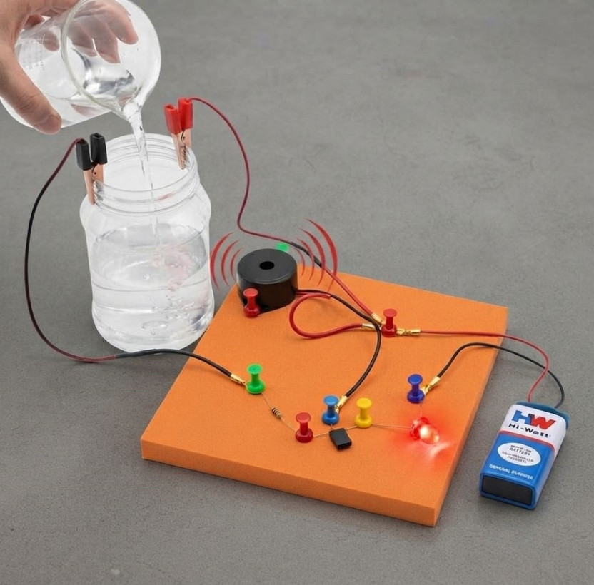 ERHIndia ERHIndia DIY Water Overflow Alarm School Science Project Educational STEM Working Model(Multicolor) - Flipkart Deal