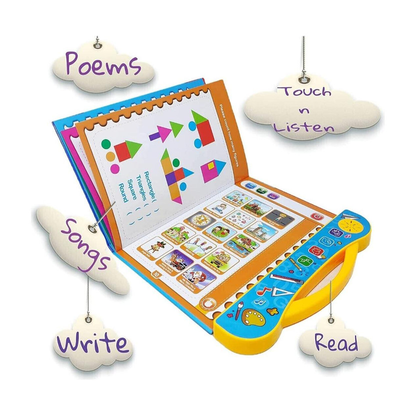 SALEOFF Intelligence Interactive|Phonetic Sound|English Reading Study Book-188(Multicolor)