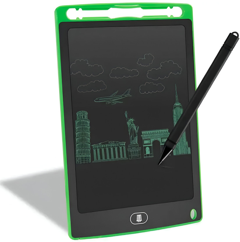 Aseenaa 8.5 inch Doodle Drawing Pad | Educational & Learning Tool for Boys & Girls(Green)