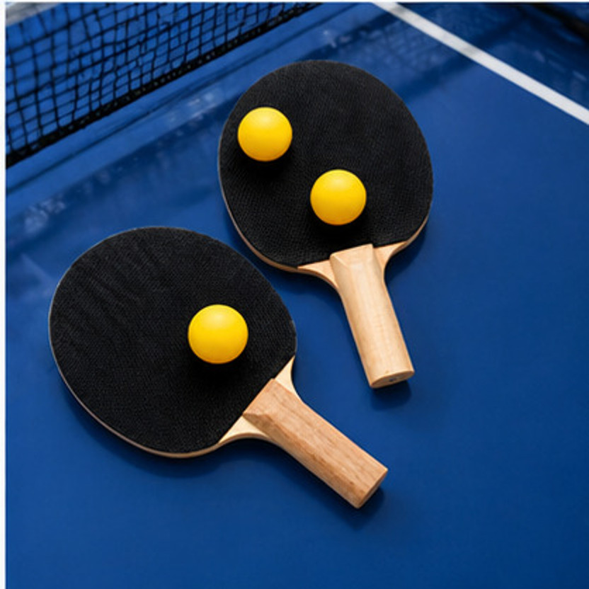 HPHCRAFTT HPHCRAFTT Home Table Tennis Bat with Wooden Grip for Kids Active Play and Practice(Black) - Flipkart Deal