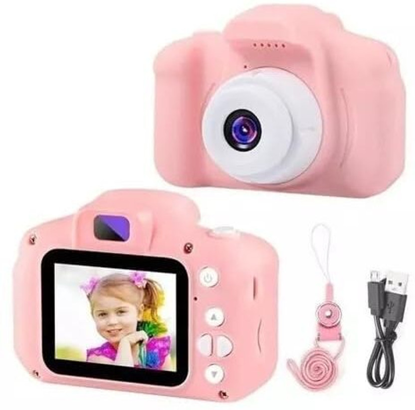 BuyLuxe BuyLuxe Camera for Kids with HD Video Recording, Selfie Camera and Games DSLR Camera Pink Kids Camera(Pink) - Flipkart Deal