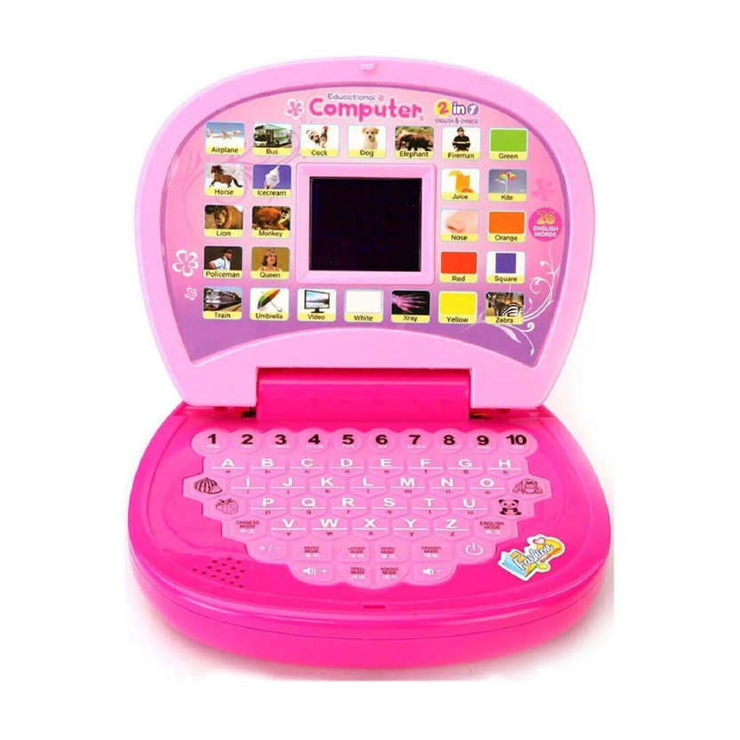 GoodsNet Educational Learning Kids Laptop With LED Display & Music - 2011(Multicolor)