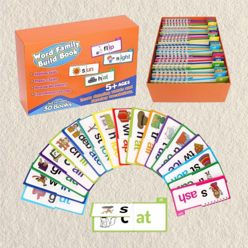 Elevra Elevra Phonics Flip Book Kit for Kids(Multicolor) - Flipkart Deal