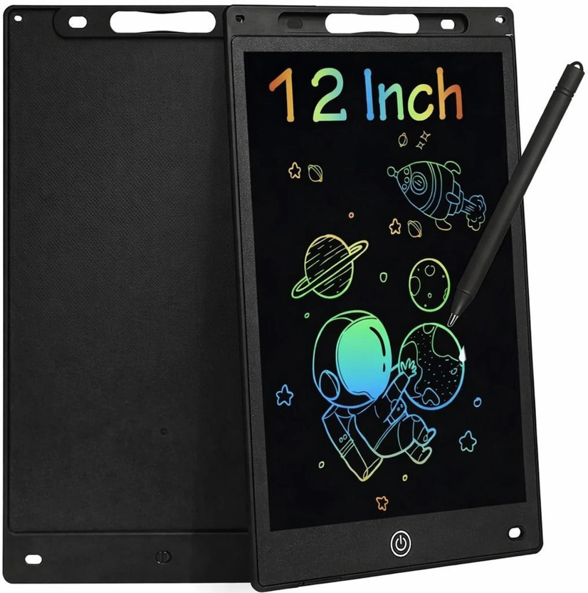 RT RT GLOBAL Smart LCD Writing Tablet 12 Inch Digital E-Writer Pad Paperless Drawing T31(Multicolor) - Flipkart Deal