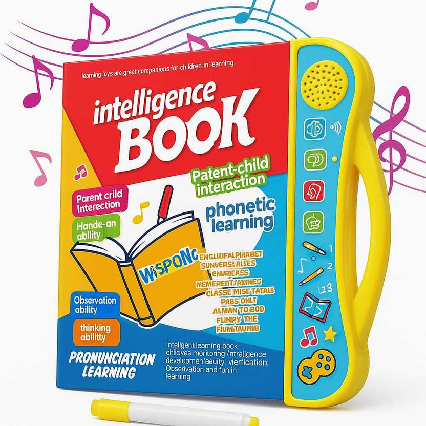 TOYOX Genius Kids Learning Book(Multicolor)