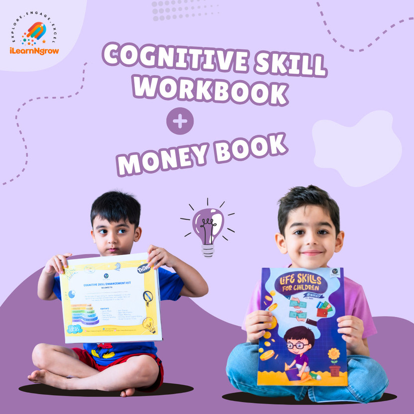 ilearnngrow ilearnngrow Cognitive Skill Workbook & Money Saving Book Combo for Kids(Multicolor) - Flipkart Deal