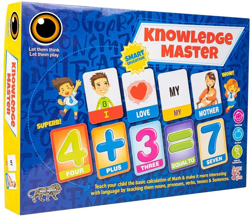 shopviashipping Educational Knowledge Master Word Spelling Game Language Learning Game for Kids.(Multicolor)