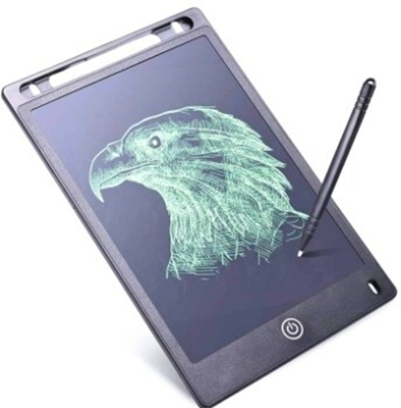 VMV FUZON 12inch LCD Writing Pad For Kids ReWriting Paperless Electronic Digital Slate V38(Black)