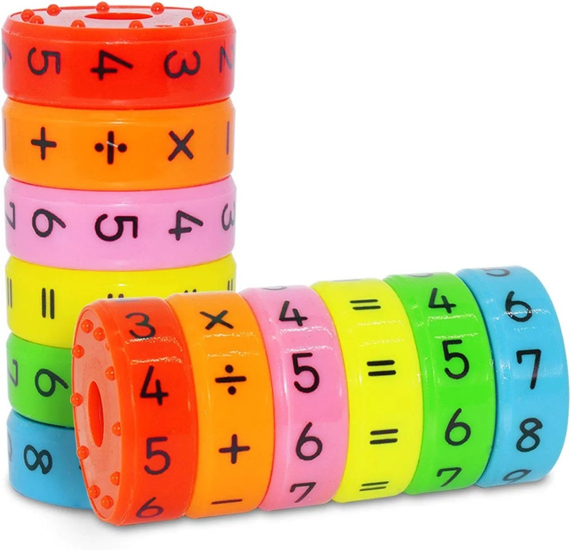 TWINZEN TWINZEN 1PC of Learning Math Toys Intelligence Brain Developing Kids Toy (6 Pieces)(Multicolor) - Flipkart Deal