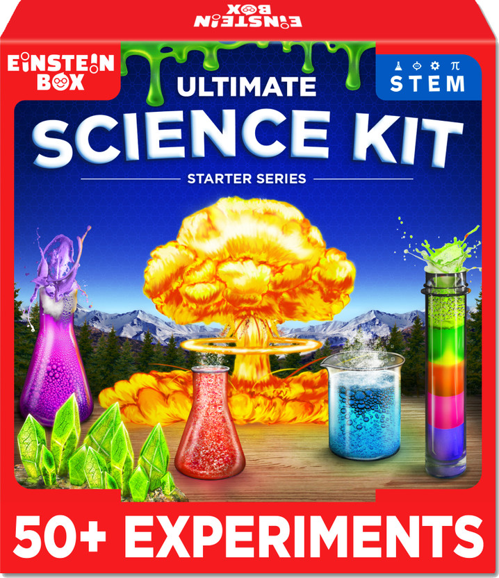 Einstein Box Mini Science Kit for Boys & Girls 6,7,8,9,10,11,12 Years Old |(Multicolor)