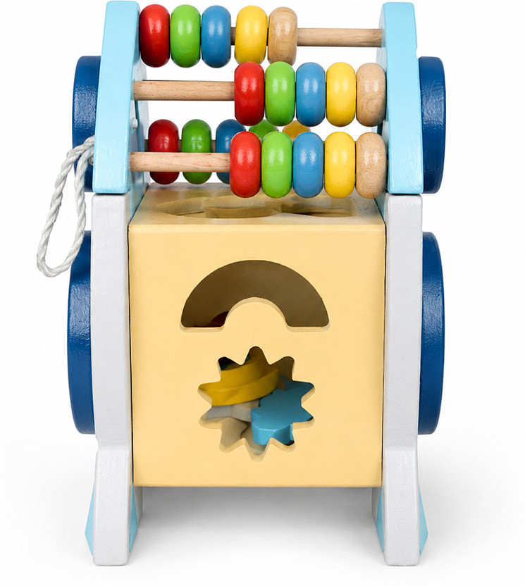 zigbo zigbo Wooden Rocket Abacus Montessori Learning Toy for Kids Age 2+ | Multicolor(Multicolor) - Flipkart Deal