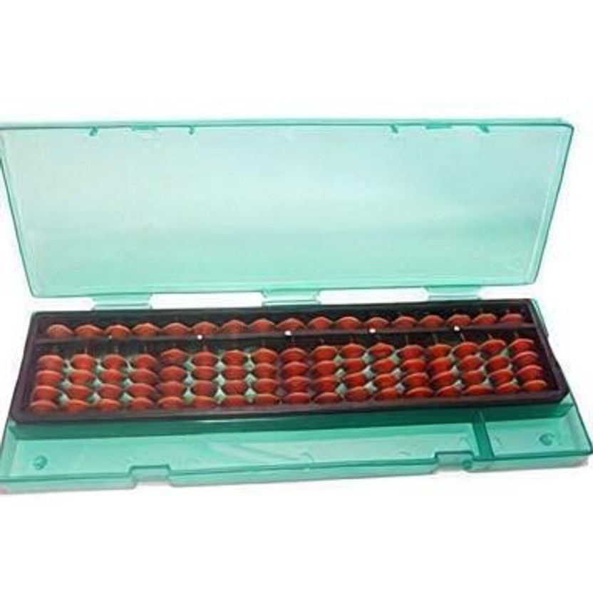 GR Trend Abacus Math Learning Tool for Kids ( 17 Rods ) With Box(Brown)