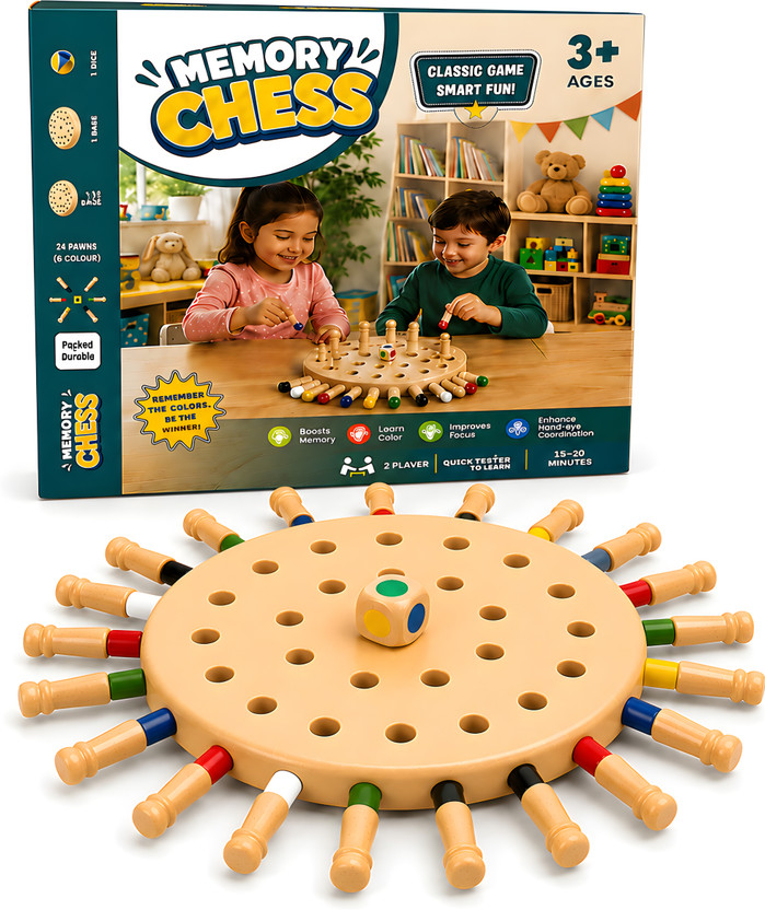 Tileez Tileez Montessori Color Matching Peg Board Game for Kids | Educational Learning Toy(Multicolor) - Flipkart Deal