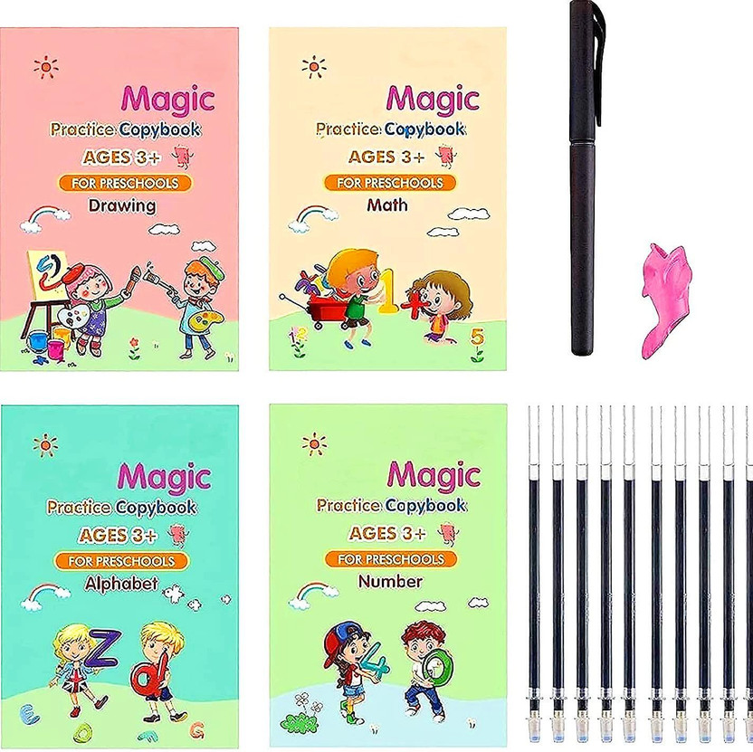 crockdile Sank Calligraphy Tracing Book: Perfect for Early Learners(Yellow)