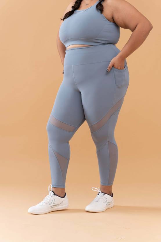 Spirit Animal Solid Women Light Blue Tights - Buy Spirit Animal Solid Women  Light Blue Tights Online at Best Prices in India 