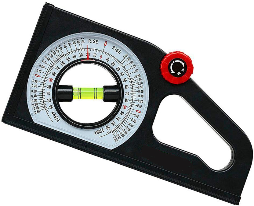 NIKTION NIKTION Multifunctional Protractor Angle Finder Slope Scale Level Measuring Instrument Angle Measuring Tool Slope Ruler Measuring Tool Magnetic Engineer's Precision Level(25 cm) - Flipkart Deal