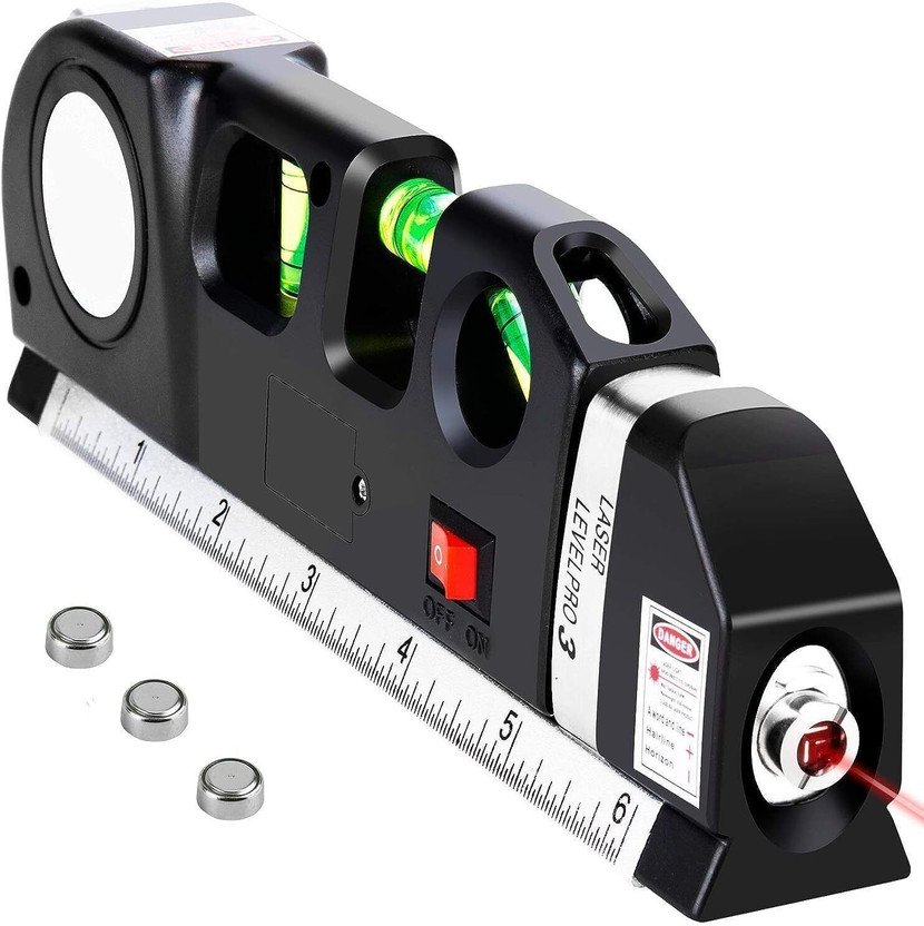PM HUB Laser Level Line Tool Kit Laser Level Line Tool Kit Non-magnetic Line Level(6 cm)