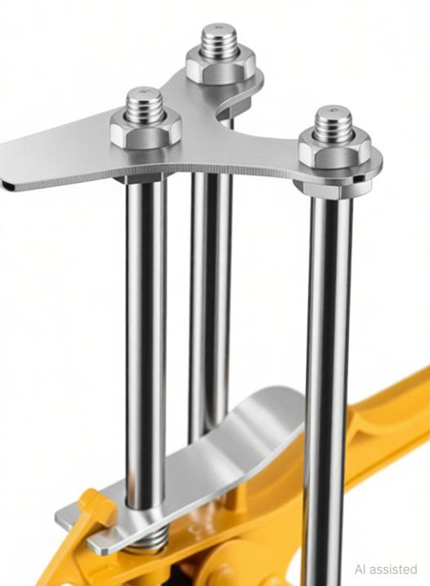 NEWHANDTOOLS Positioner Leveler Non-magnetic Engineer's Precision Level Non-magnetic Engineer's Precision Level(20 cm)