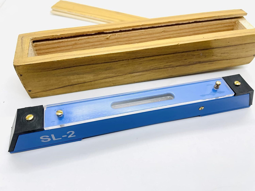 ALANZA ALZ-RSL-001 ALANZA Precision Railway Track Spirit Level Non-magnetic Surveyor's Level(20 cm)