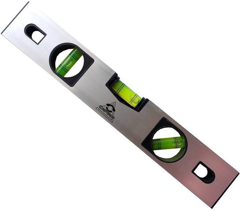 Inditrust new Angle Hardware Aluminium Magnetic Spirit level 12inch Magnetic Carpenter's Level(30 cm)