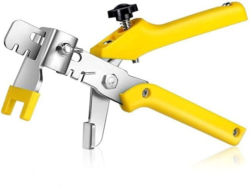 DHUMKET Tile Leveling Pliers / Wedges Installation Tool (Heavy Duty) Adjustable Tile Leveling Pliers Non-magnetic Slip Level(5 cm)