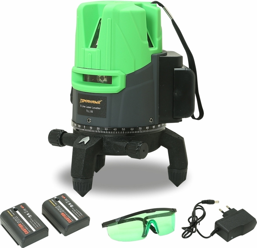 Tomahawk Self Leveling 5Line Laser Non-magnetic Engineer's Precision Level Non-magnetic Engineer's Precision Level Non-magnetic Engineer's Precision Level(30 cm)