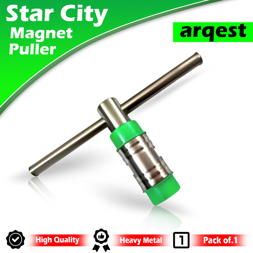 ARQEST TVS XL or Star City Magnet Puller Made on CNC Machines Hardened and Steel A_b Lever Tool(10 cm)