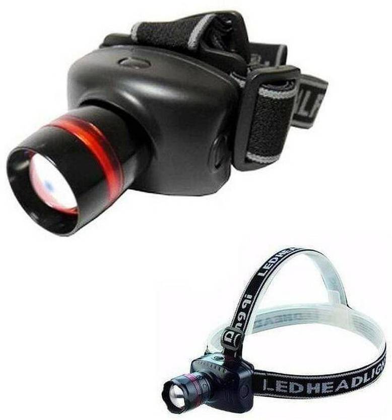 Triangle Ant ™Black Headlight Headlamp Running, Hiking, Camping