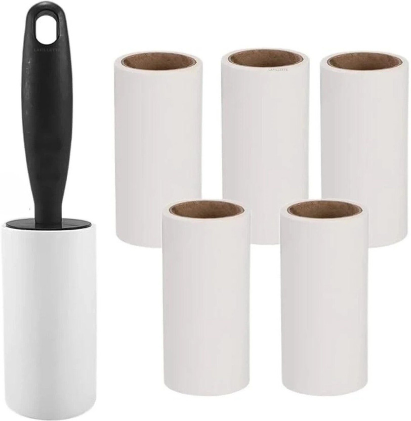 LAFILLETTE Reusable Portable Pet Hair Dirt Crumbs With Handle For Clothes Carpet Furniture Lint Roller