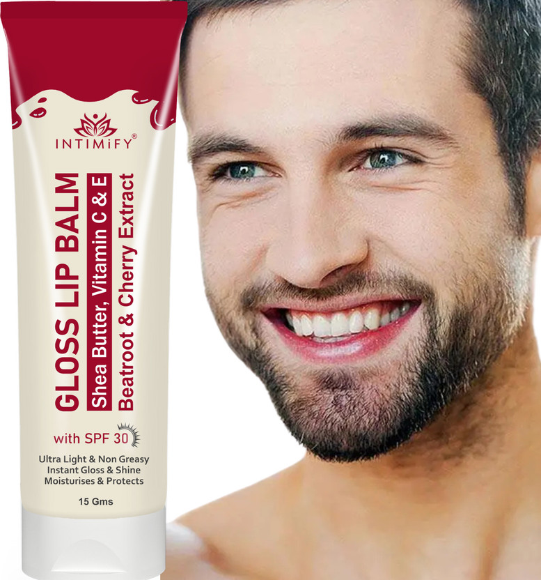 INTIMIFY Gloss Lip Balm For Dry, Dark, Pigmented Lips For Women & Men NA(Pack of: 1, 15 g)