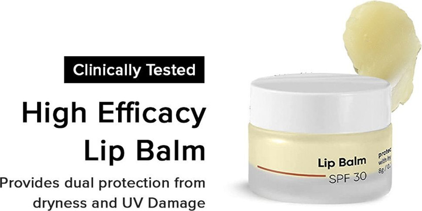 Minimalist SPF 30 Lip Balm With Ceramides & Hyaluronic Acid | Lip Protection & Nourishment fragrance free(Pack of: 1, 8 g)