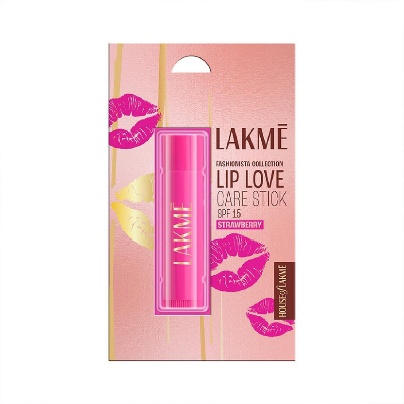 Flipkart Lakmé Lip Love Chapstick SPF 15 strawberry(Pack of: 1, 4.5 g) - Flipkart Deal