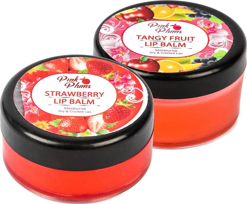 PINK PLUMS 20 ML Lip Balm For NonTinted For Cracked & Chapped Lips