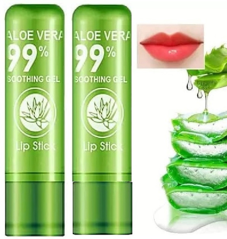 GFSU GFSU - GO FOR SOMETHING UNIQUE Best Lip Balm is likely a skincare product aloe vera(Pack of: 2, 10 g) - Flipkart Deal