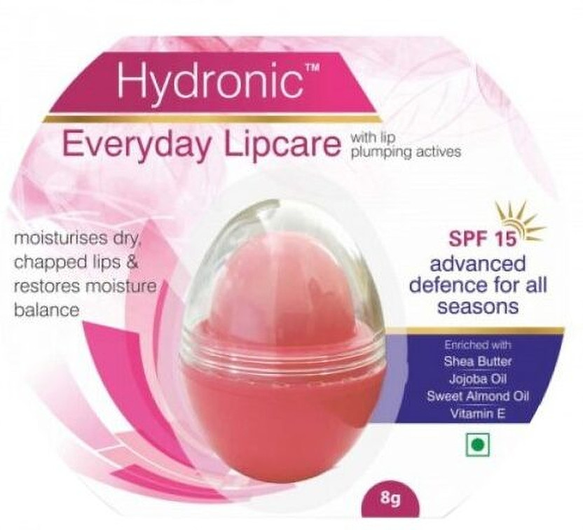 HYDRONIC HYDRONIC Everyday Lip Balm (New) Enriched with Shea Butter(Pack of: 1, 8 g) - Flipkart Deal