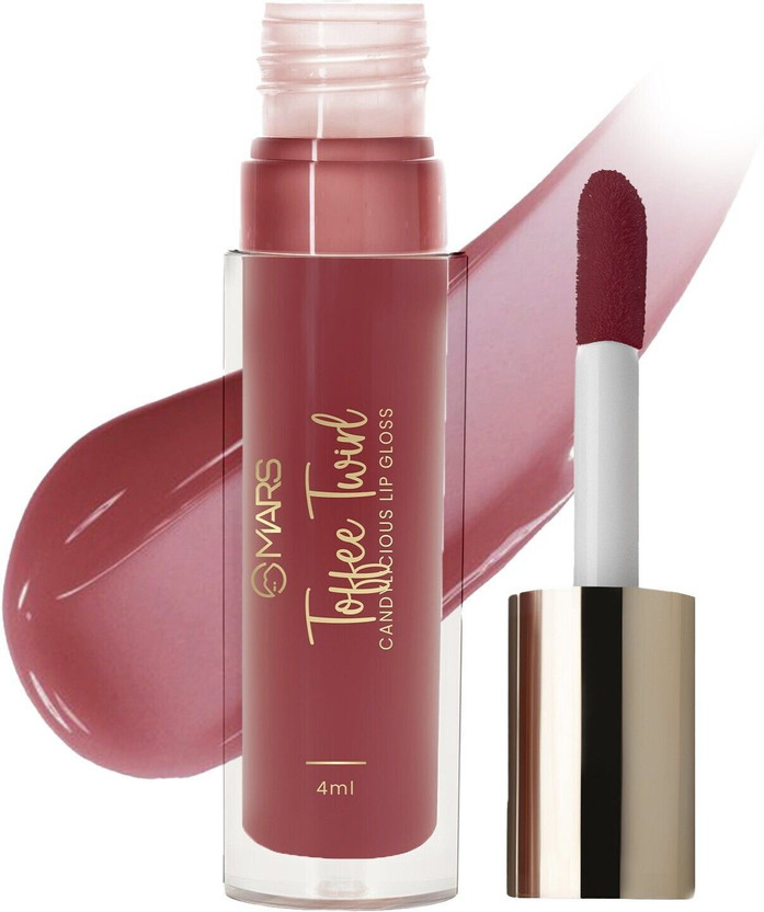 MARS Candylicious Coloured Lip Gloss | Hydrating | High Shine | Non-Sticky Lipgloss(4 ml, 11-TOFFEE TWIRL)