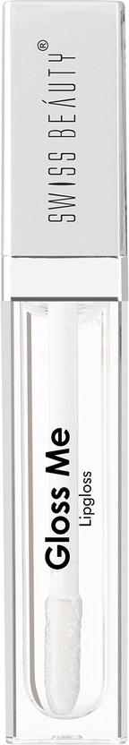 SWISS BEAUTY Gloss Me Lip Gloss | Lightweight | Non Sticky | Jojoba Oil & Glycerine(6.7 ml, White)