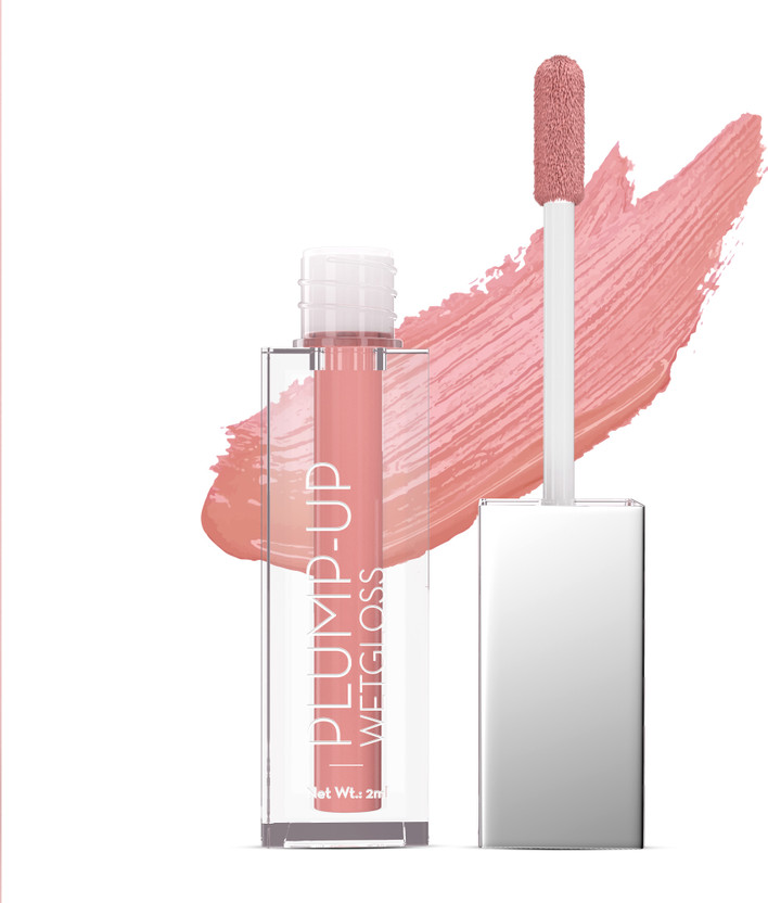 SWISS BEAUTY Plump-Up Wet Lip Gloss | High Shine | Non Sticky | Hydrating | Glossy Finish(2 ml, Barely There)