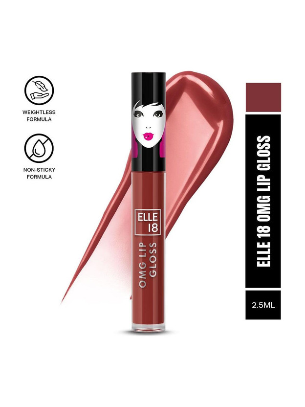 ELLE ELLE 18 OMG LipGloss Brownie Babe 2.5ml(2.5 ml, Brownie Babe) - Flipkart Deal