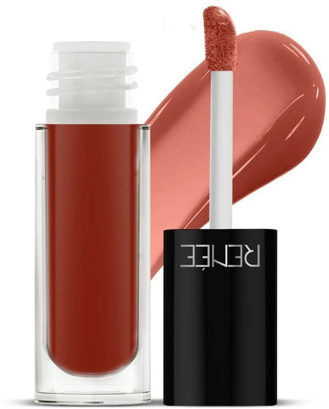 Renee Hot Lips Nude Lip Gloss, Helps Archive Fuller, Supple & Plumped Lips,(4.5 ml, Nude)
