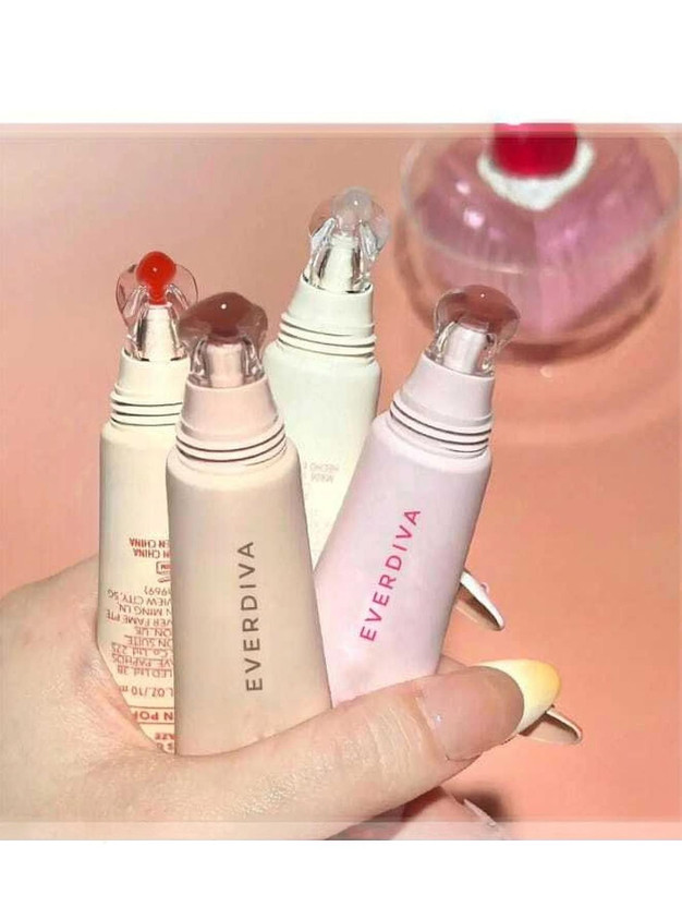 Everdiva Lip Gloss Non-Sticky Moisturizing Lip Care Combo Long-Lasting(PACK OF 2)(10 ml, Multicolor)