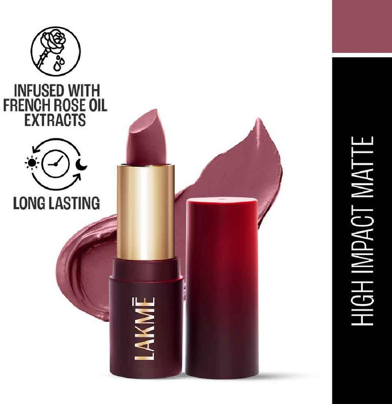 Lakmé Forever Matte Lipstick(Mauve Envy, 4.5 g)