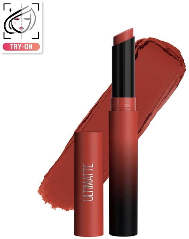 MAYBELLINE NEW YORK Color Sensational Ultimattes Lipstick, 899 More Rust, 1.7 g(899 More Rust, 1.7 g)