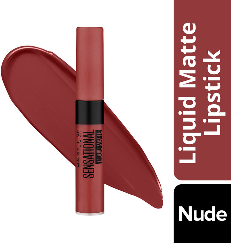 MAYBELLINE NEW YORK Sensational Liquid Matte Lipstick(Made Easy, 7 ml)