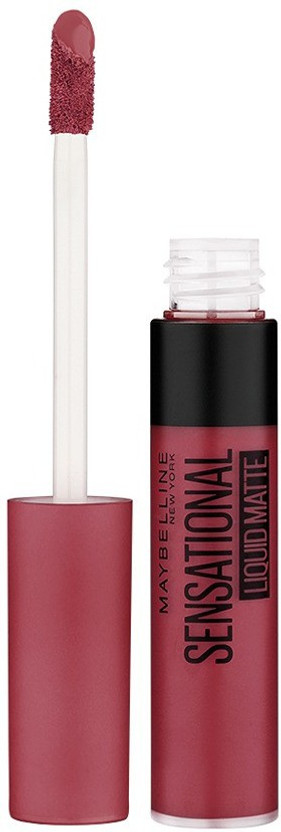 MAYBELLINE NEW YORK Sensational Liquid Matte Lipstick, 24 Touch of Spice, 7 g - Liquid Lipstick Shades Delivering Intense Matte Color Effect(24 Touch of Spice, 7 ml)