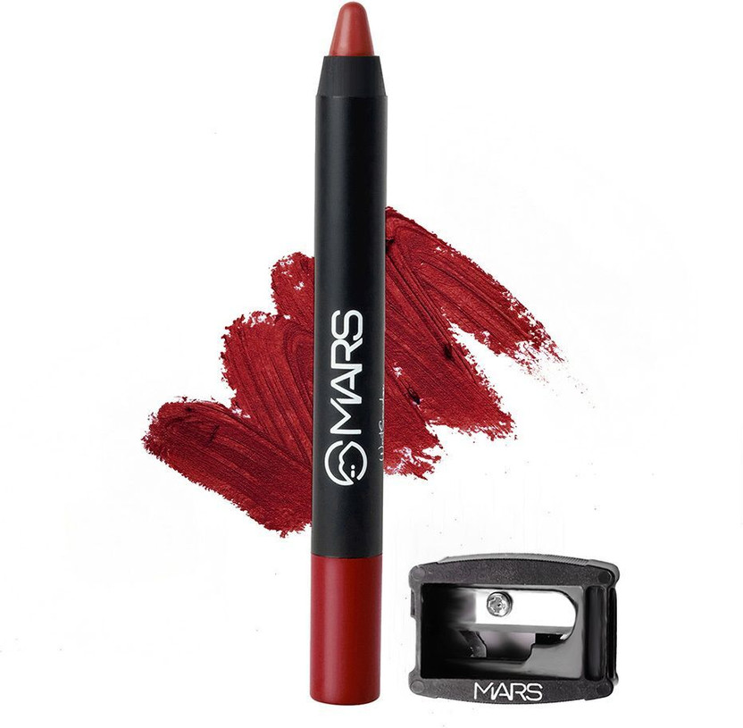 MARS Won't Smudge and Budge Matte Lip Crayon(03-NO FILTER, 3.5 g)