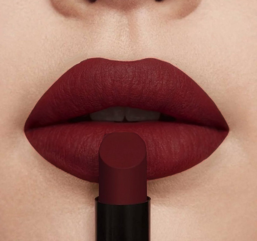 AFARAXIA Matte Deep Red Shade lipstick For Women(Deep Red, 3.5 g)
