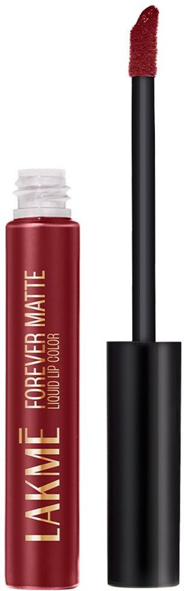 Lakmé Forever Matte Liquid Lip Colour -(Crimson Rose, 5.6 ml)