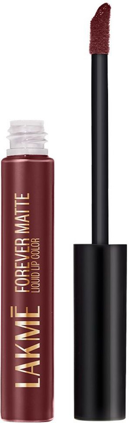 Lakmé Forever Matte Liquid Lip Colour -(Wine Touch, 5.6 ml)