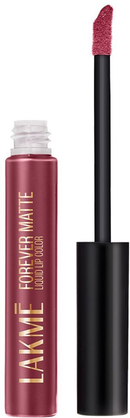 Lakmé Forever Matte Liquid Lip, 16hr Lipstick, Waterproof & Smudgeproof(Nude Pink, 5.6 ml)